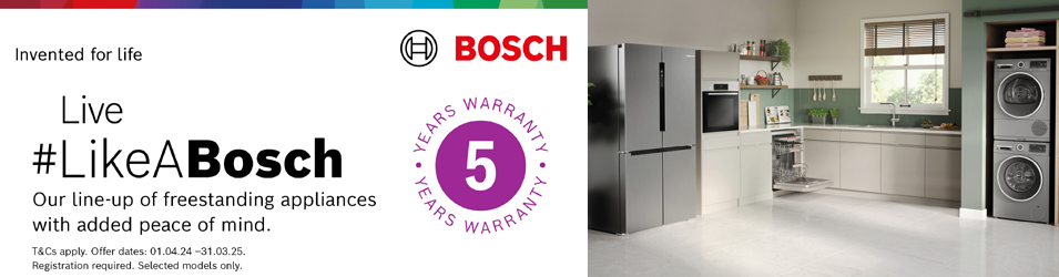 Bosch Extended 5 Year Warranty
