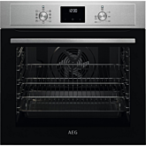 AEG BEX33501EM 59.4cm Built-In Electric Oven Steel