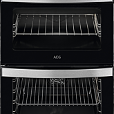 AEG CIB6743ACM Stainless Steel Double Oven Induction Cooker