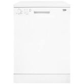 Beko DFN05320W Full Size Dishwasher - 13 Place Settings - White - 13 Settings