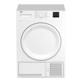 Beko DTKCE90021W 9kg Condenser Tumble Dryer with Sensor Programmes - White