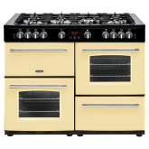 Belling 444411746  X110G 110cm Gas Rangecooker with Double Oven and Gas Hob - Cream