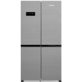 Blomberg KQD114VPX 70.5cm Dual Cooling American Style Fridge Freezer - Brushed Steel