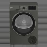 Blomberg LTA18320G 8kg Heat Pump Tumble Dryer - Graphite