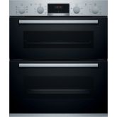 Bosch NBS533BS0B Series 4 Built-Under Double Electric Oven