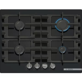 Bosch PNP6B6K40 60cm Black Gas Hob with 4 Burners
