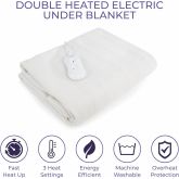 Carmen C81193 Double Heated Electric Under Blanket 