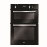 CDA DC941SS Electric Built-In Double Oven Black