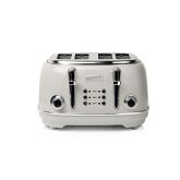 Haden 196323 Heritage 4 Slice Toaster In Grey 