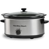 Hamilton Beach HBSC070S Slow Cooker 6.5 Litre 