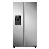 Hisense RS694N4TIE 91cm No Frost American Style Fridge Freezer - Stainless Steel