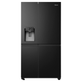 Hisense RS818N4IFE 91cm American Fridge Freezer - Black Stainless Steel