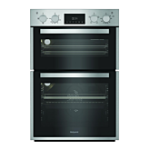 Hotpoint DIH10DIX 59.4cm Built-in Electric Double Oven Silver