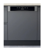 Hotpoint HBC2B19XUKN Semi-Integrated Dishwasher