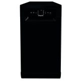 Hotpoint HF9E1B19BUK Freestanding Slimline Dishwasher Black