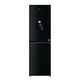 Hotpoint HPKF3241WXR4UK 54.5cm 50/50 Fridge Freezer Black Steel
