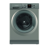 Hotpoint NSWF946GGUK A Energy, 9KG, 1400RPM, Graphite, Inverter Motor, Small Digit, Antistain 40, Fu
