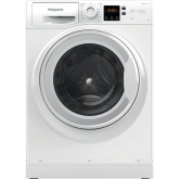 Hotpoint NSWM864CWUKN 8Kg 1600 Spin, Digit Plus,Anti Stain 40,Full Load 45,Steam Hygiene, Rapid Opti