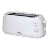 Igenix IG3020 4 Slice White Toaster