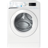 Indesit BWE101496XWVUK A Energy, 10KG, 1400RPM, White, Big Digit, Push & Go with Steam, Water Balanc