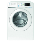 Indesit BWE81496XSVUK A Energy, 8KG, 1400RPM, Silver, Big Digit, Push & Go, Water Balance, Rapid Cyc