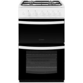 Indesit ID5G00KMWL Double Gas Cooker