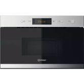 Indesit MWI3213IX 22 Litre Built-in Microwave with Grill - Stainless Steel