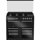 Leisure CC100F521K 100cm Dual Fuel Cooker Black