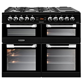 Leisure CS100F520K 100cm Black Dual Fuel Cooker