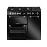 Leisure PR100F530K 100cm Dual Fuel Range Cooker - Black