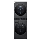 Lg WT1210BBTN1, 12kg / 10kg LG WashTower | DUAL Inverter Heat Pump™ TurboWash™360, Platinum Black
