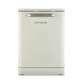 Montpellier MAB1353C Full Size Dishwasher - Cream - 13 Place Settings