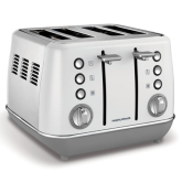 Morphy Richards 240109 MORPHY RICHARDS 4 SLICE TOASTER WHITE