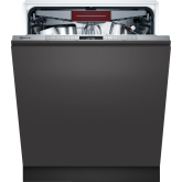 Neff S355HCX27G Built_In Full Size Dishwasher - Steel - 14 Place Settings