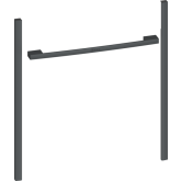 Neff Z9060AY0 Flex Design Kit, 60 Cm, For A Single Fullsize Oven & For A Compact Oven & Warming Draw