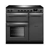 Rangemaster AURA90EIP/19285 Aura 90cm Induction Slate - Onyx trim