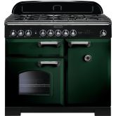 Rangemaster CDL100DFFRG/C 113810 CLASSIC DL 100 DF GREEN CHROME