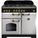 Rangemaster CDL100DFFRP/B 114780 CLASSIC DL 100 DF ROYAL PEARL BRASS