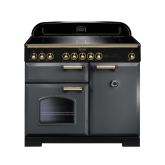 Rangemaster CDL100EISL/B 124220 CLASSIC DL 100 IND. SLATE BRASS