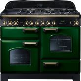 Rangemaster CDL110DFFRG/B 112900 CLASSIC DL 110 DF GREEN BRASS