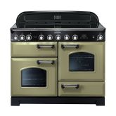 Rangemaster CDL110EIOG/C 100950 CLASSIC DL 110 IND. OLIVE GREEN CHROME