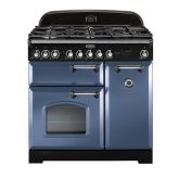 Rangemaster CDL90DFFSB/C 127500 CLASSIC DL 90 DF STONE BLUE/CHR UK/IE