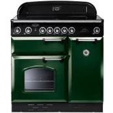 Rangemaster CLAS90DFFRG/C Classic 90Cm Green And Chrome Range