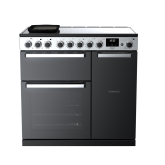 Rangemaster EDDL90EIGBLK/CM1 90Cm Edge Deluxe Induction Range Cooker - Black