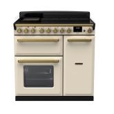 Rangemaster ESDL90EIPPCR/AB1 90CmEstel DeluxeinductionRange CookerPale Cream