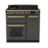 Rangemaster ESDL90EIPSLT/AB1 90CmEstel DeluxeinductionRange CookerSlate