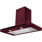 Rangemaster HLTHDS110CY/ 103200 Hi-Lite Flat 110Cm Hood Cranberry