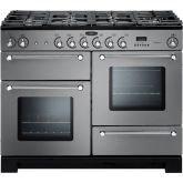 Rangemaster KCH110DFFSS/C 98830 KITCHENER 110 DF ST/STEEL CHROME