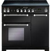 Rangemaster KCH90ECBL/C 79270 KITCHENER 90 CER. BLACK CHROME