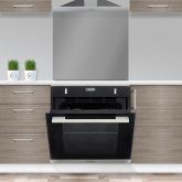 Rangemaster RMB605BL/SS Built-In 5 Function Single Oven